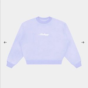 MadHappy Signature Crop Crewneck